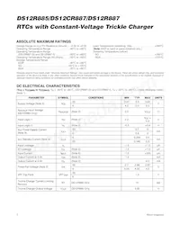 DS12R885S-5+T&R Datasheet Page 2