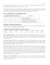 DS1305EN/T&R Datasheet Page 7