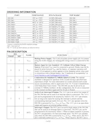 DS1306EN+T&R/C04 Datasheet Pagina 2