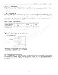 DS1307ZN+T&R/C02 Datasheet Pagina 7