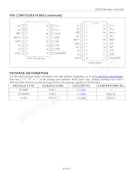 DS1315EN-5+T&R Datasheet Pagina 20