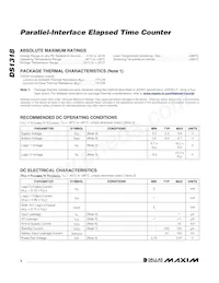 DS1318E+T&R Datasheet Page 2