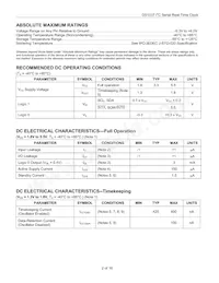DS1337S+C01 Datasheet Pagina 2