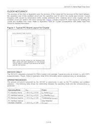 DS1337S+C01 Datasheet Page 7