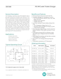 DS1340U-33/T&R Datasheet Cover