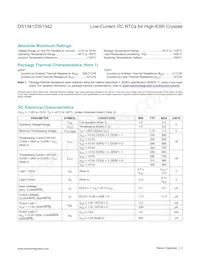 DS1341T+ Datasheet Page 2