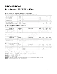 DS1344D-33+ Datasheet Page 4
