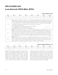 DS1344D-33+ Datasheet Page 14