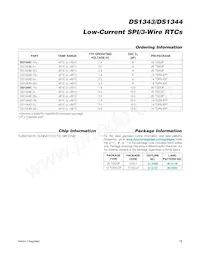 DS1344D-33+ Datasheet Page 19