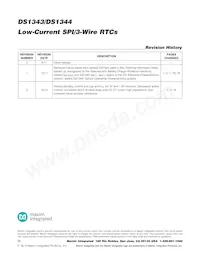 DS1344D-33+ Datasheet Page 20