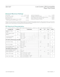 DS1347T+ Datasheet Page 2
