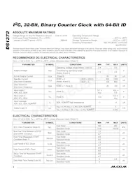 DS1372U+T&R Datasheet Pagina 2