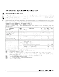 DS1375T+ Datasheet Pagina 2