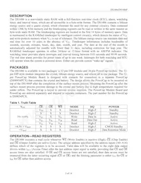 DS1486P-120+ Datasheet Page 3