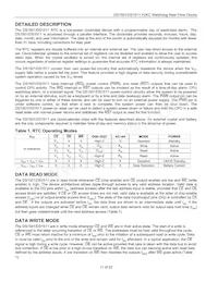 DS1501YSN+T&R數據表 頁面 11