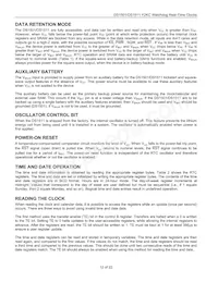 DS1501YSN+T&R Datasheet Page 12