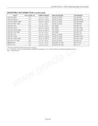 DS1501YSN+T&R Datasheet Pagina 19
