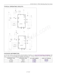 DS1501YSN+T&R Datasheet Page 21