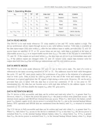 DS1553P-85+數據表 頁面 4