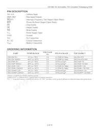 DS1556WP-120IND Datasheet Page 2