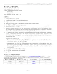 DS1556WP-120IND Datasheet Page 17
