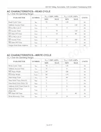 DS1557P-70IND Datasheet Pagina 12