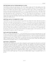 DS1642-85+ Datenblatt Seite 5