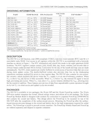 DS1743WP-120IND+ Datasheet Page 3