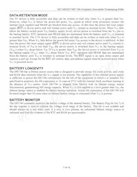 DS1746-70IND Datasheet Page 7