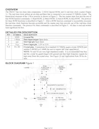 DS2417X/T&R Datasheet Page 2