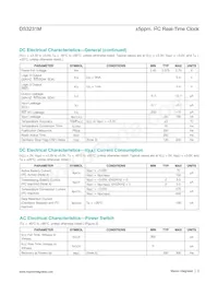 DS3231MZ+TRL Datenblatt Seite 3