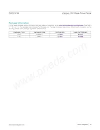 DS3231MZ+TRL Datasheet Page 19