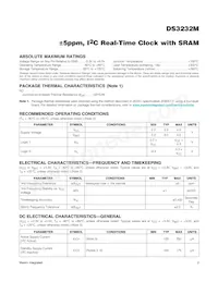 DS3232MZ/V+T Datasheet Page 2