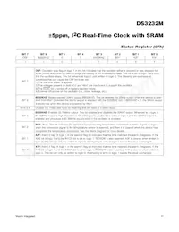 DS3232MZ/V+T Datasheet Pagina 17