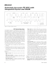 DS3232S#T&R Datasheet Page 16