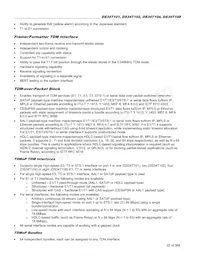 DS34T108GN Datasheet Page 22