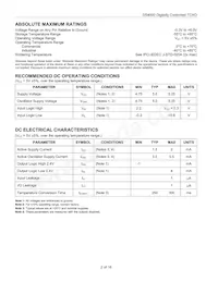 DS4000KI/WBGA Datasheet Page 2