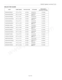 DS4000KI/WBGA Datasheet Page 14