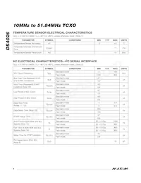 DS4026S+WCN Datasheet Pagina 4