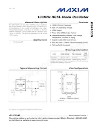 DS4100H+ Datasheet Cover