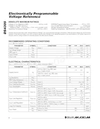 DS4305R+U Datasheet Page 2
