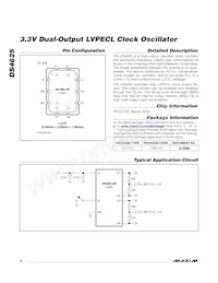DS4625P+100/150 Datasheet Page 6