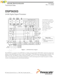 DSP56303AG100B1 Datenblatt Cover