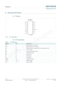 HEF4541BP Datasheet Page 3