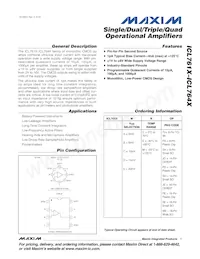 ICL7642BMJD Datasheet Cover