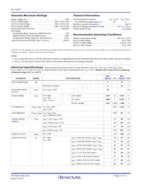 ISL78307FBEAZ-T7A Datasheet Page 4