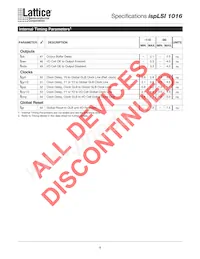 ISPLSI 1016-90LJ Datasheet Pagina 9