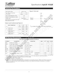 ISPLSI 1032E-70LTI Datasheet Page 4