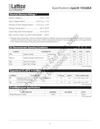 ISPLSI 1032EA-200LT100 Datasheet Page 4