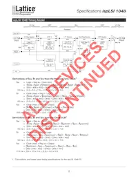 ISPLSI 1048-70LQ Datasheet Page 9